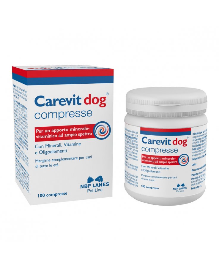 Carevit Dog 440mg 100 Compresse