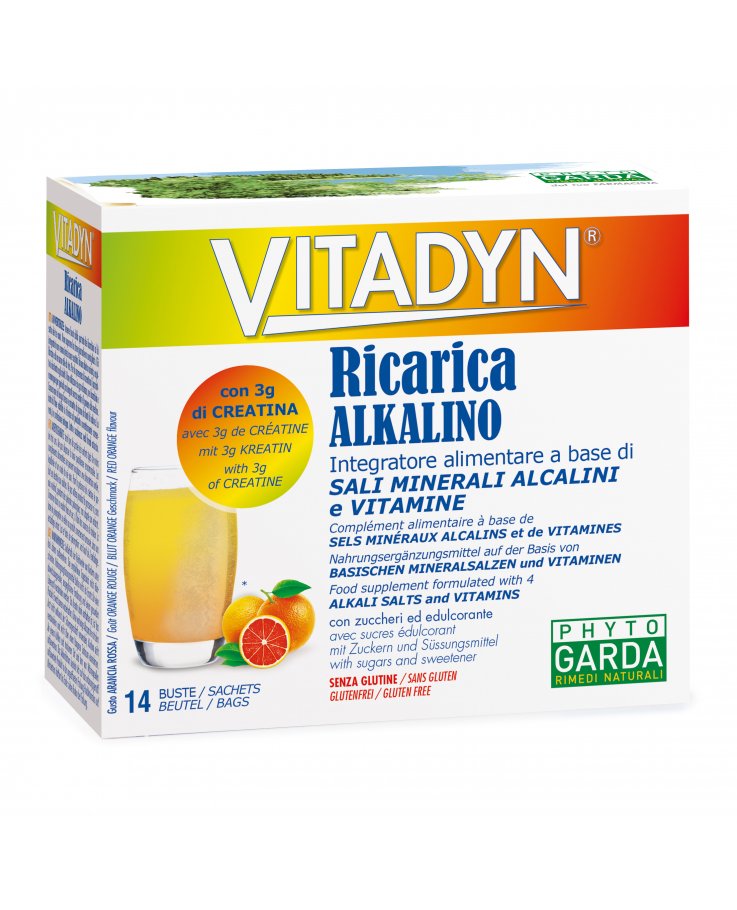 Vitadyn Ricarica Alkalino 14 Buste