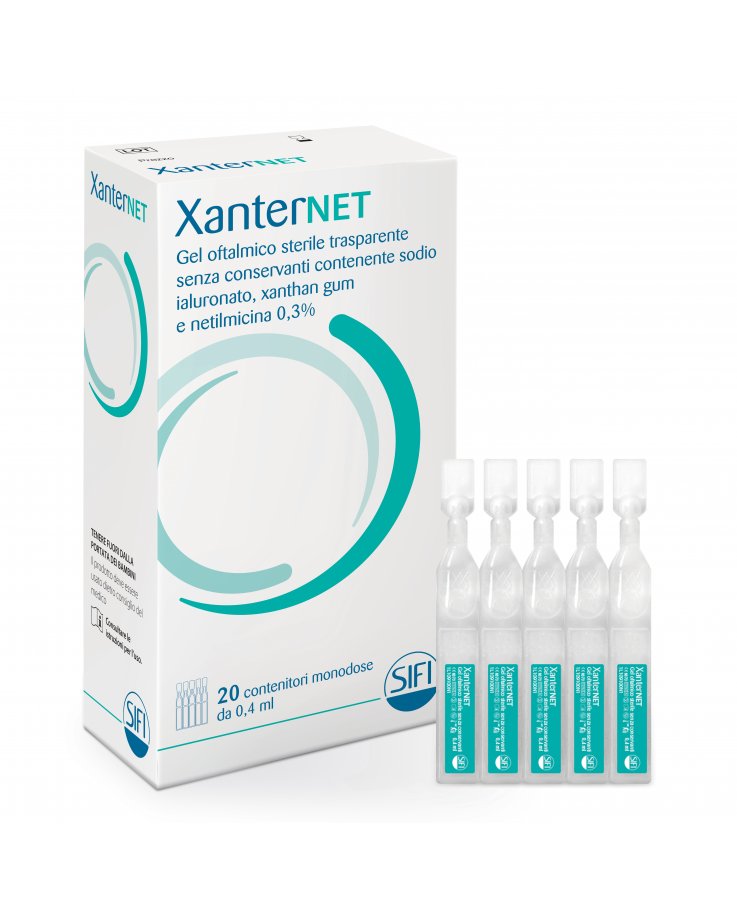Xanternet Gel Oft 20fl 0,4ml