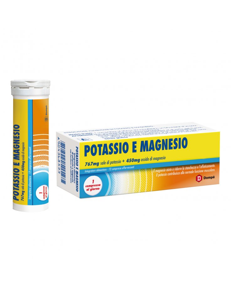 Potassio + Magnesio 12 Compresse
