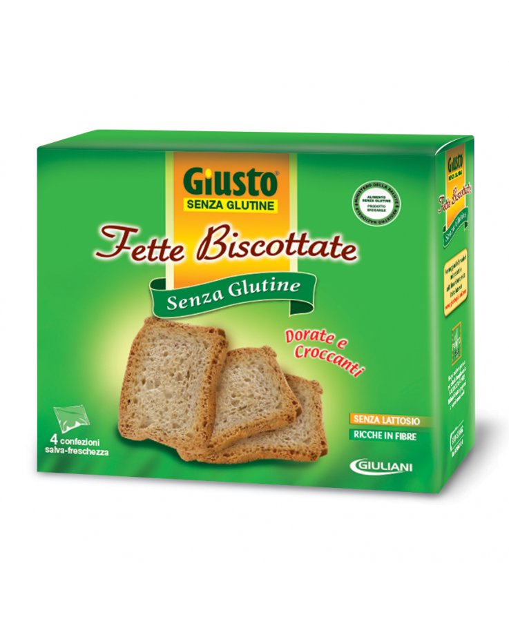 Giusto Senza Glutine Fette Biscottate 250g
