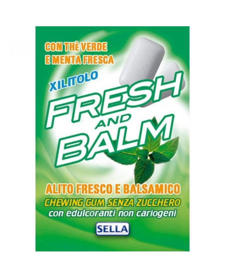 Fresh And Balm Chewing Gum 28g