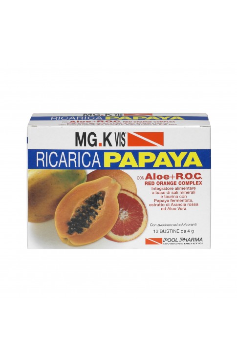 Mgk Vis Ricarica Papaya 12 Bustine 4g