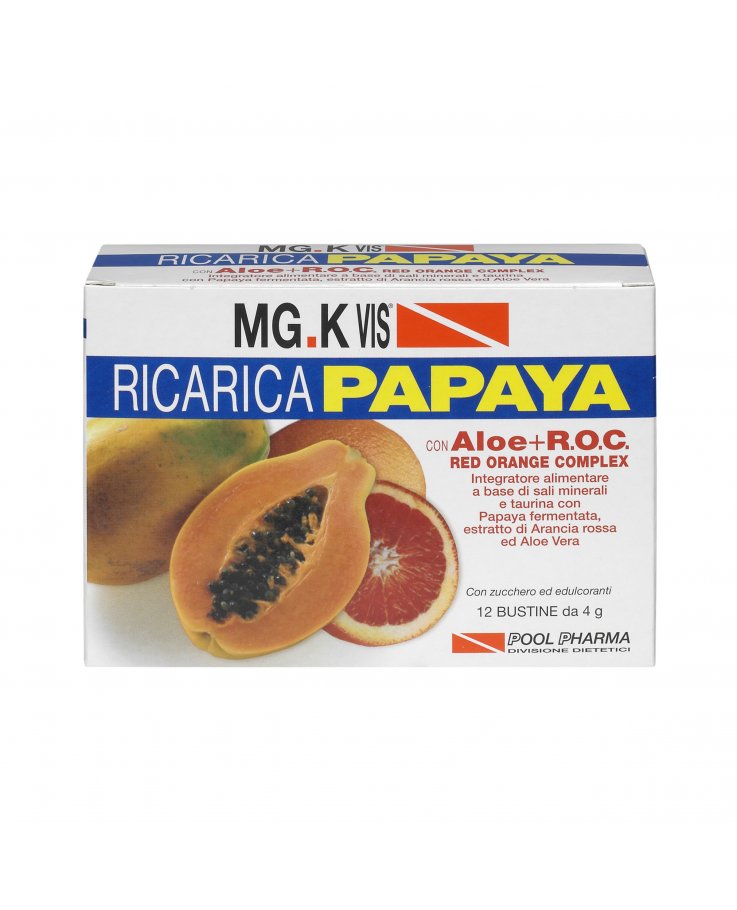 Mgk Vis Ricarica Papaya 12 Bustine 4g