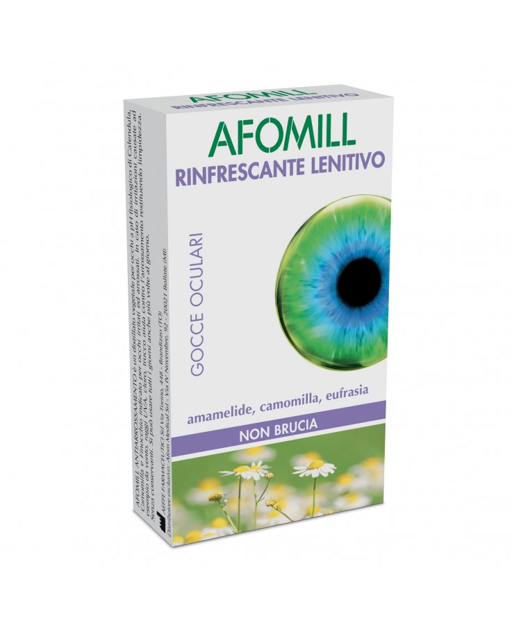 Afomill Rinfrescante 10 flaconcini 0,5ml Monodose