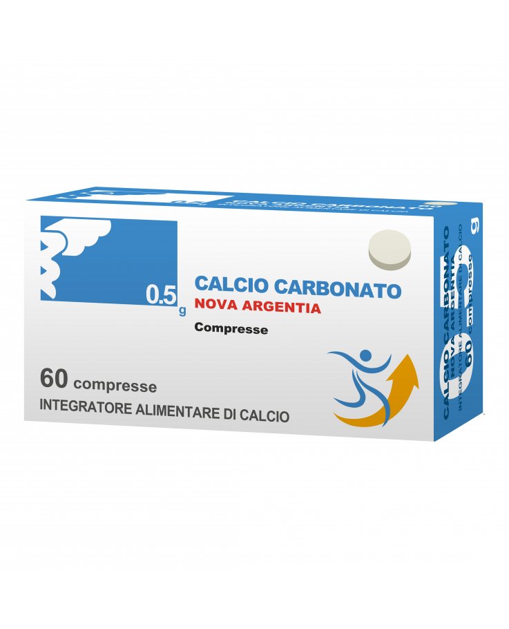 Calcio Carbonato 0,5g 60 Compresse