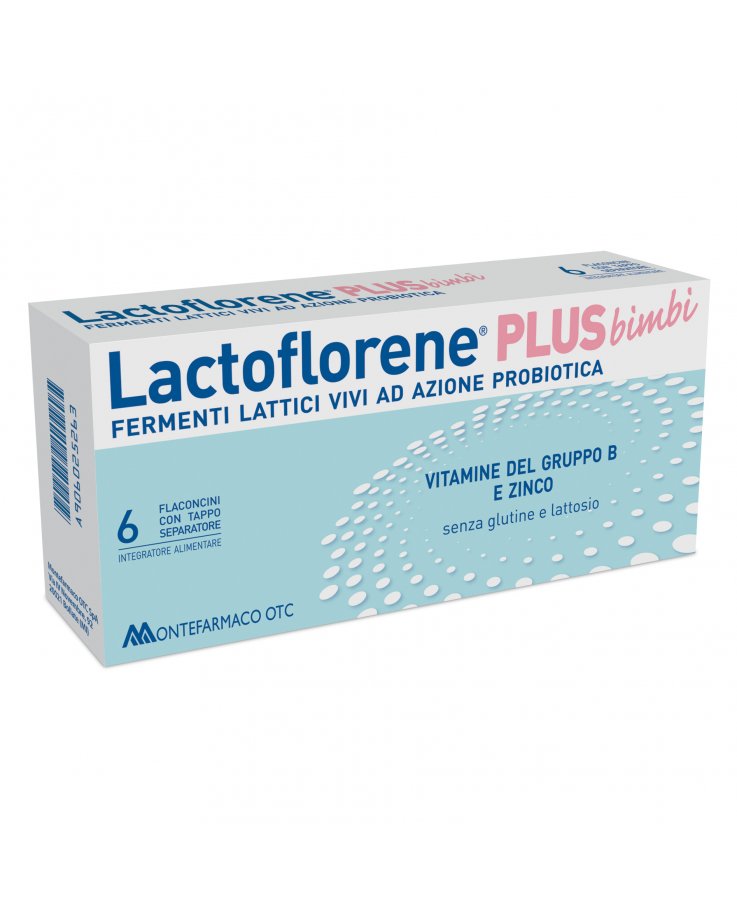 Lactoflorene Plus Bimbi 6 Flaconcini