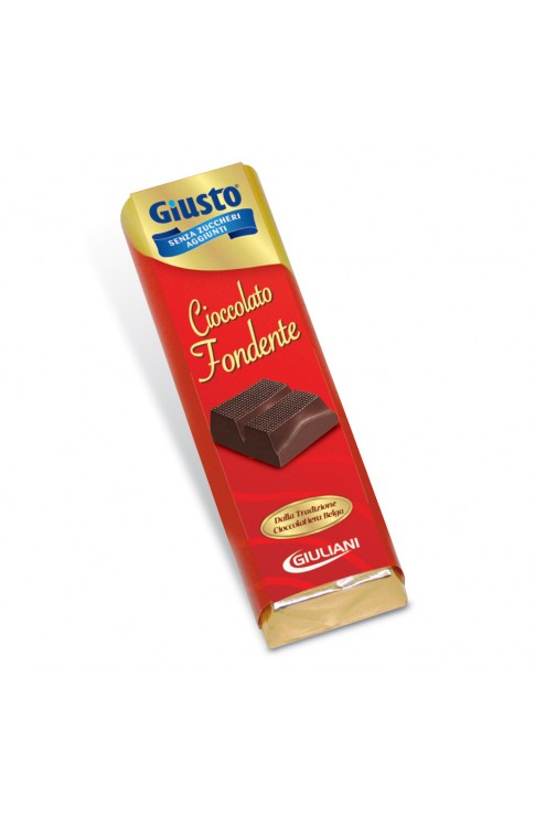 Giusto Senza Zucchero Cioccolato Fondente 42g