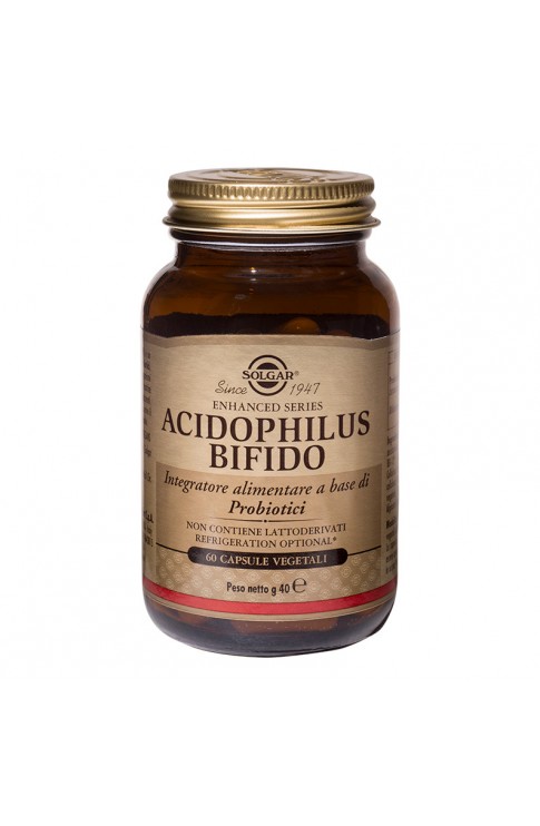 Solgar Acidophilus Bifido 60 Capsule Vegetali