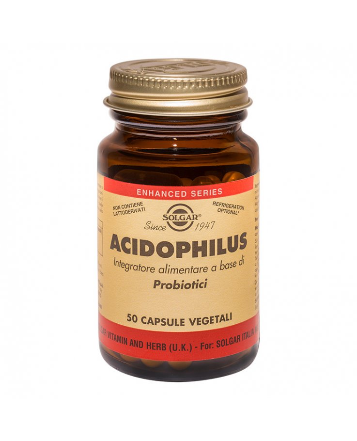 Solgar Acidophilus Bifido 50 Capsule Vegetali
