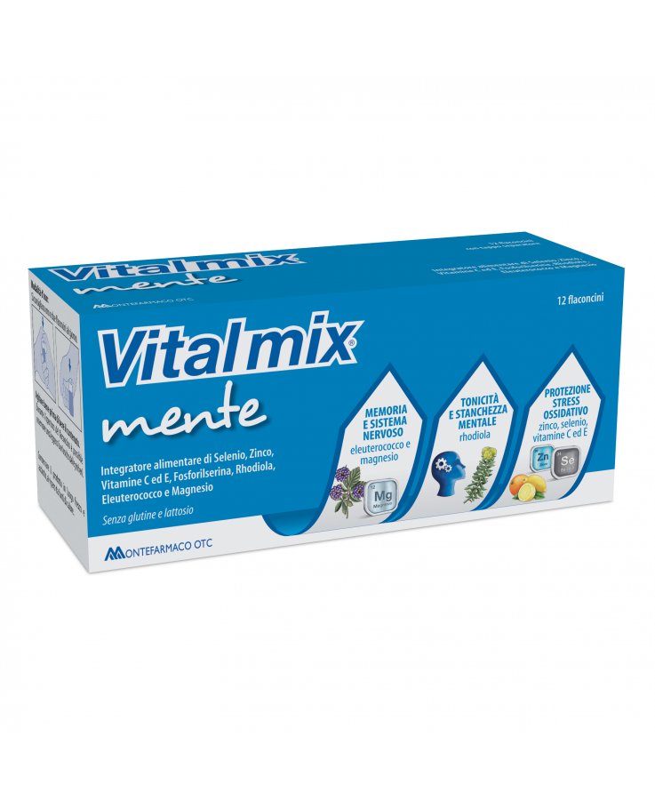 Vitalmix Mente 12 Flaconcini Orali