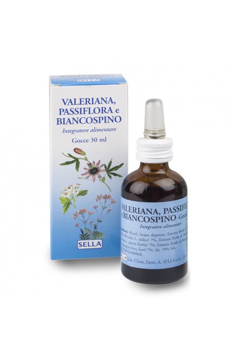 Valeriana Passiflora e Biancospino 30ml