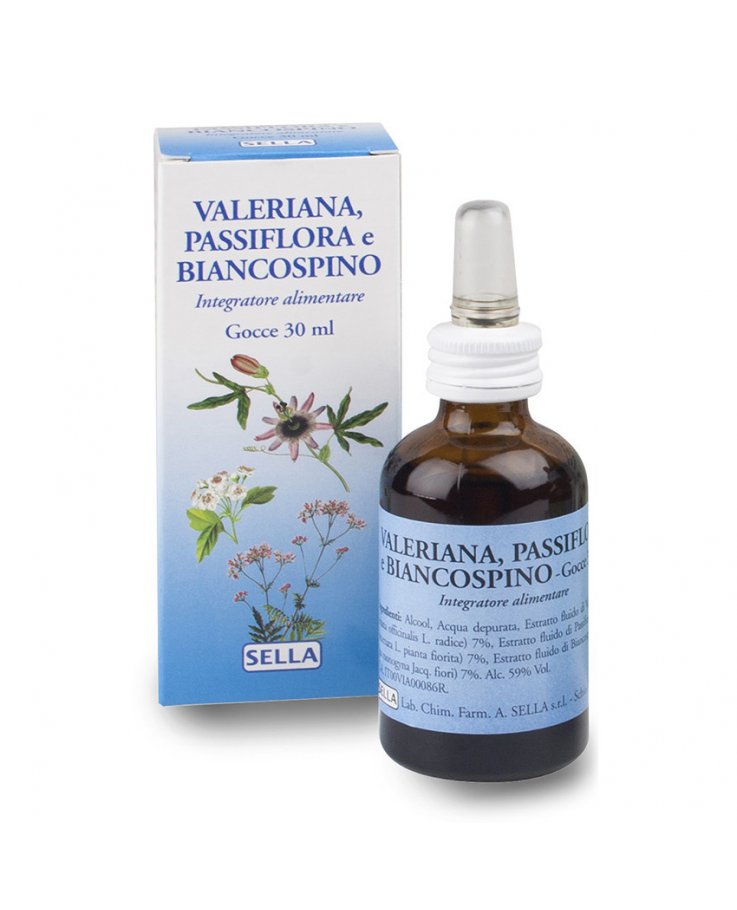 Valeriana Passiflora e Biancospino 30ml