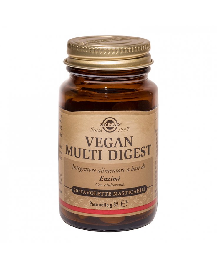 Solgar Vegan Multi Digest 50 tavolette Masticabili