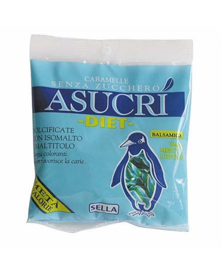 Asucri Caramella Diet Balsamica Senza Zucchero 40g