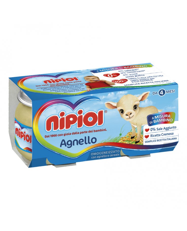 OMO NIPIOL Agnello 2x 80g