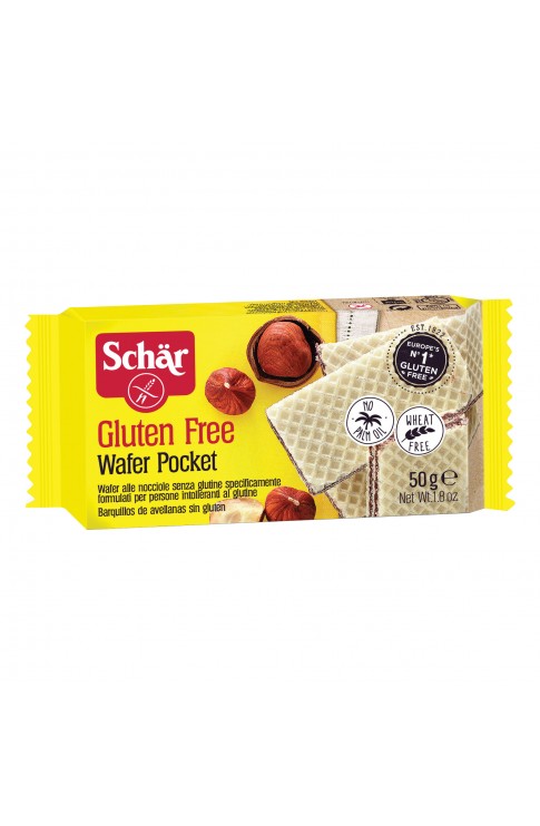 Schar Wafer Pocket Nocciola 50g