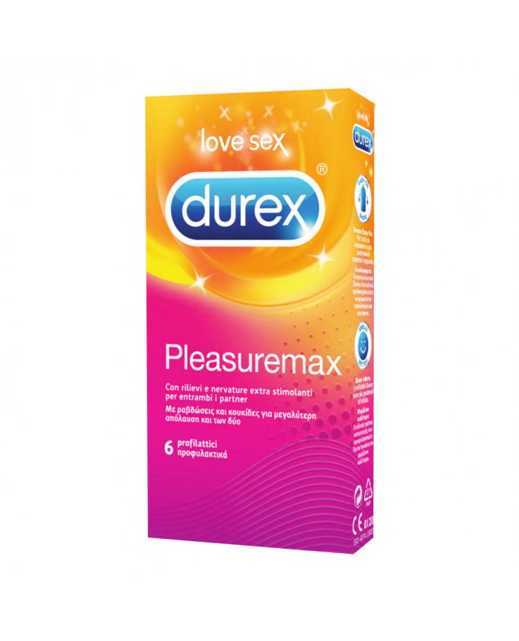 Durex Pleasuremax 6 Profilattici