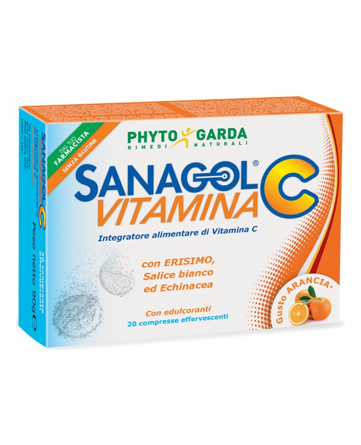 Sanagol Vitamina C 20 Compresse Effervescenti