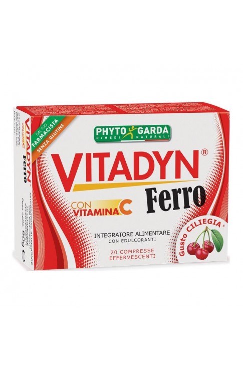 Vitadyn Ferro + Vitamina C 20 Compresse Effervescenti