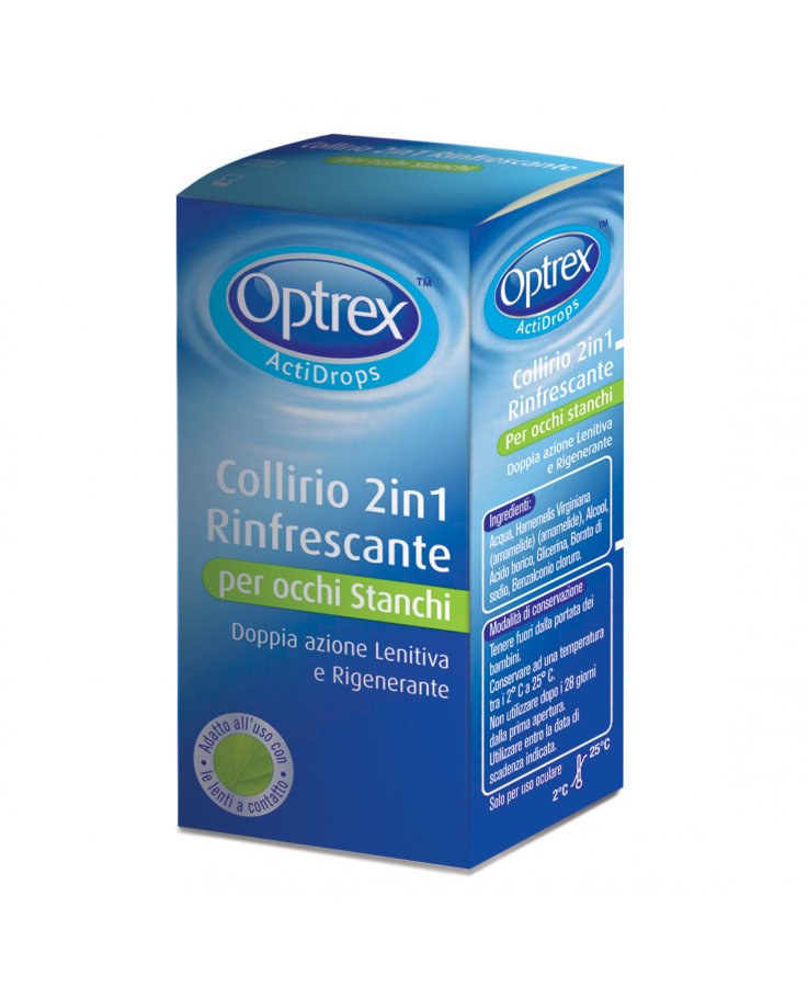 Optrex Actidrops Collirio 2 in 1 Rinfrescante