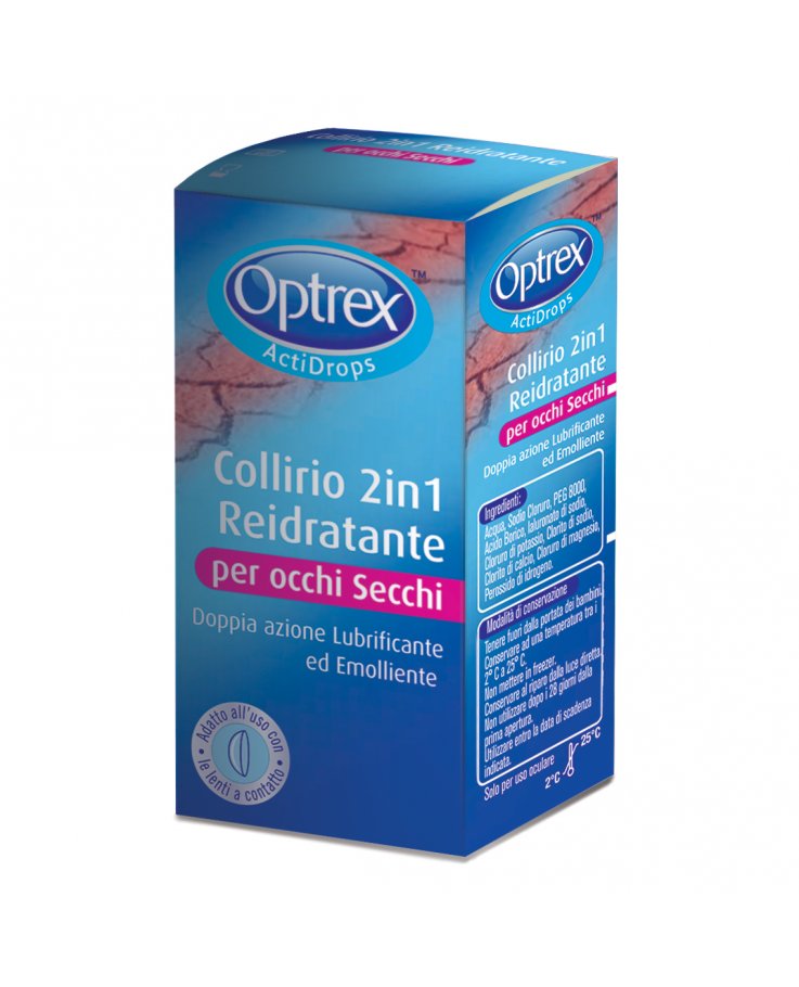 Optrex Actidrops Collirio 2 in 1 Reidratante