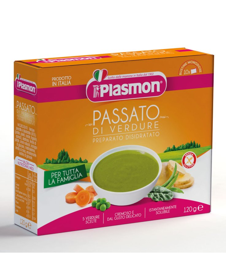 PLASMON Passato Verdura 10x12g