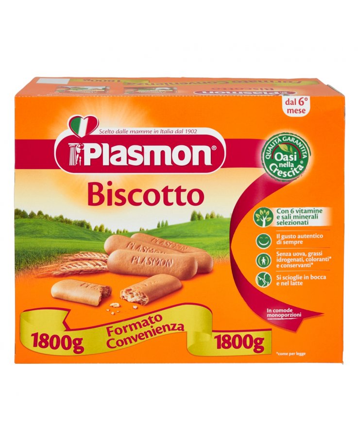 PLASMON BISCOTTO PER GRANDI AL CIOCCOLATO 270 G