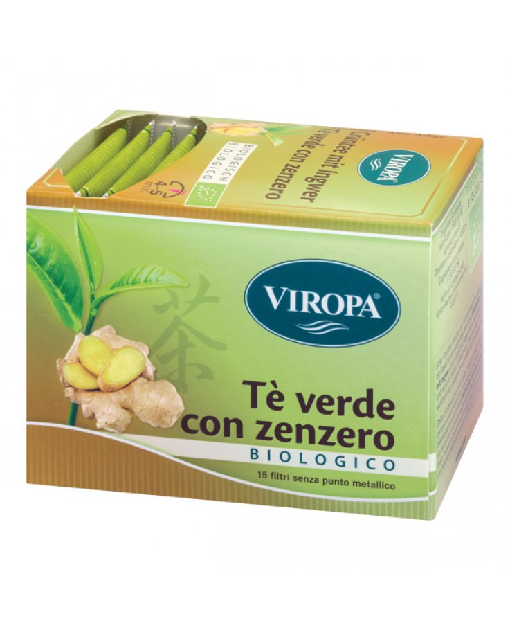 Viropa Te Verde&zenzero Bio
