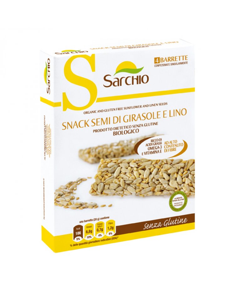 SARCHIO Snack Semi Gir/Lino80g