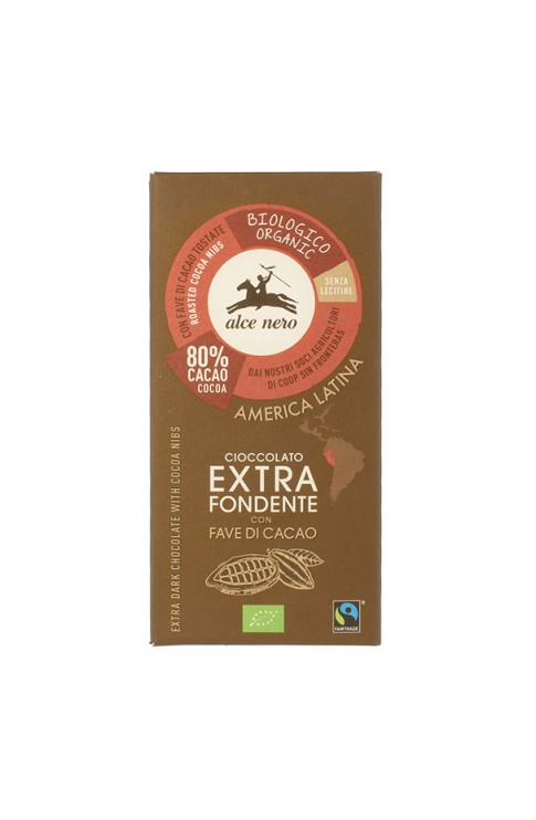 ALCE Tavoletta Cioccolato Extra - Fondente 100 g