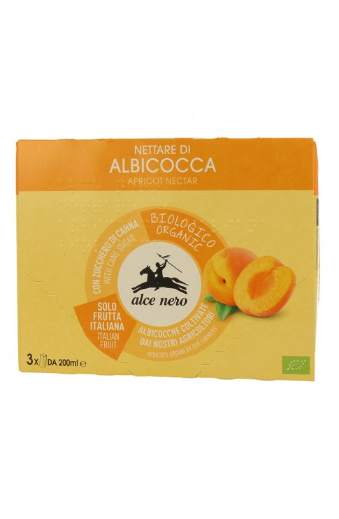 ALCE Nettare di Albicocca 3 x 200 ml