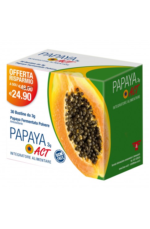 Papaya Act 30 Bustine 3g