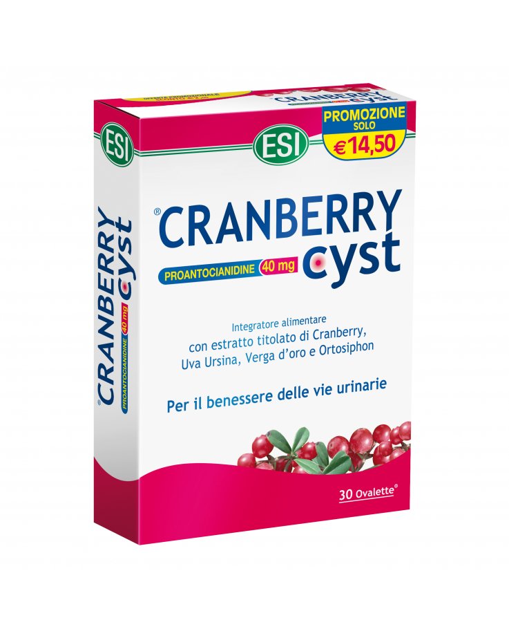 Cranberry Cyst 30 Ovalette Ofs