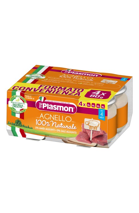 Plasmon Omog 4 Frutti 6X104G: acquista online in offerta Plasmon