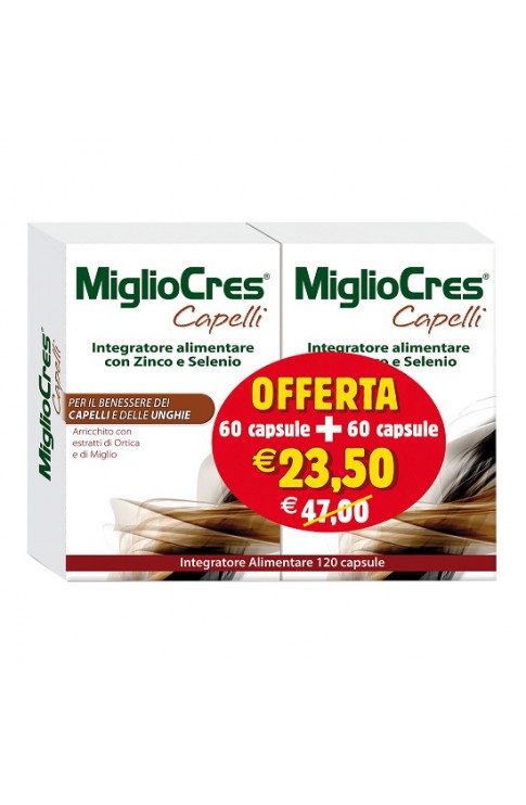 Migliocres Capelli 60 + 60 Capsule Promo