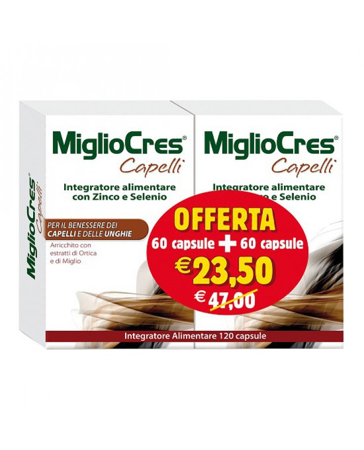 Migliocres Capelli 60 + 60 Capsule Promo