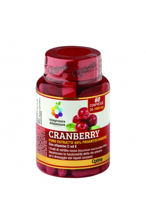 Cranberry Con Vitamina C E 60 Compresse