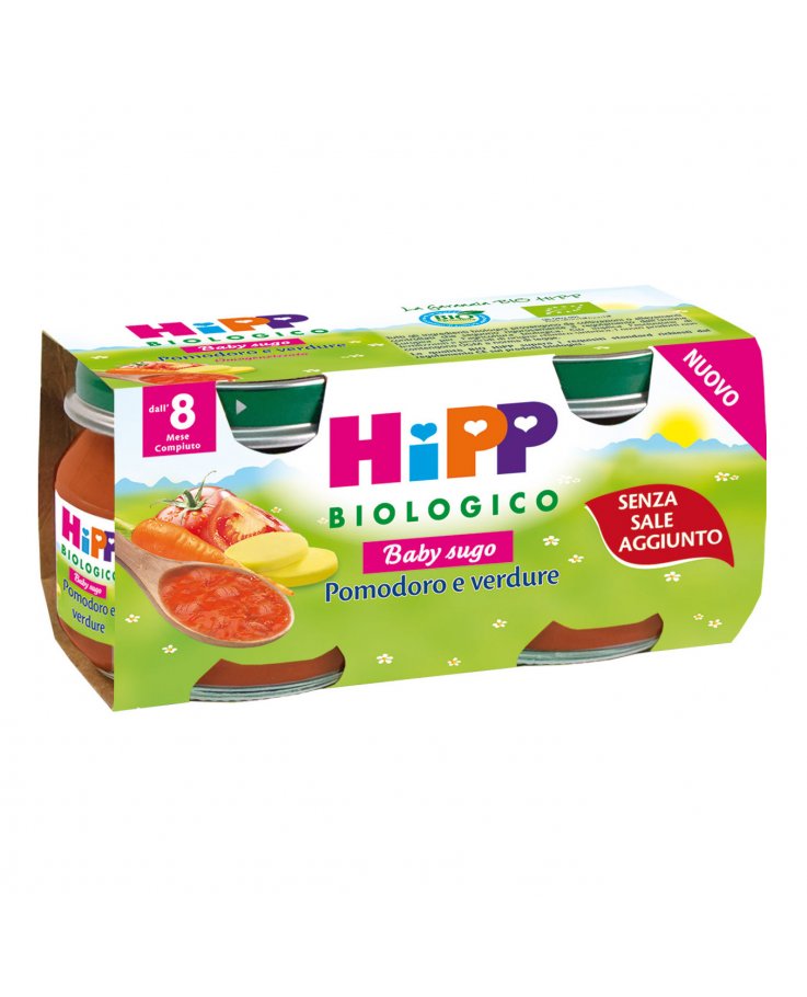 HIPP Bio Sugh.Pom/Verd.2x80g