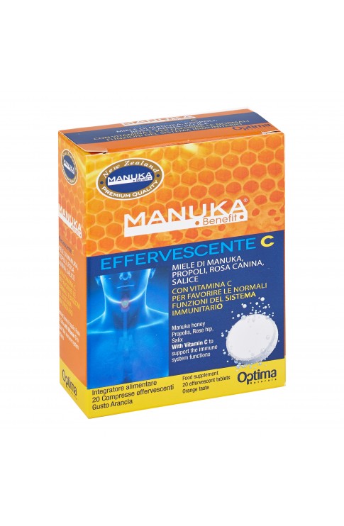 Manuka Benefit Effervescente C 20 Compresse