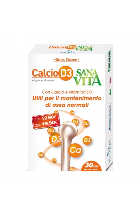SANAVITA CALCIO VITD3 30CPR