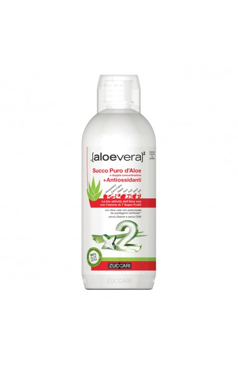 Aloevera2 Succo Puro Aloe + Antiossidanti