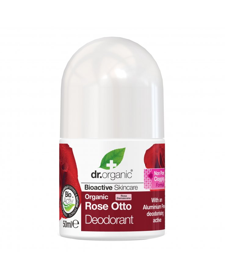 Dr Organic Rose Deodorant 50ml