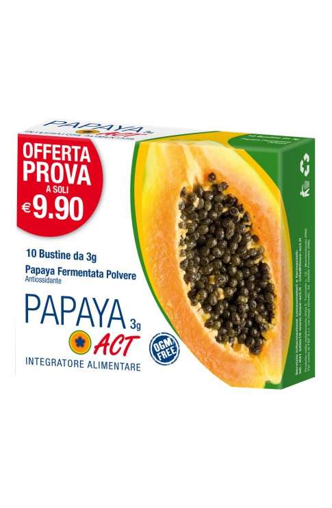 Papaya Act 10 Bustine 3g Ogm Free