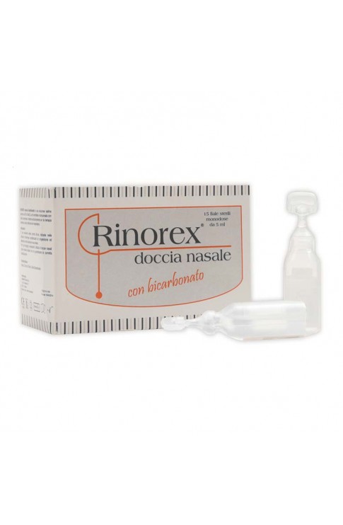Rinorex Doccia Bicarbonato 15 fiale x 5ml