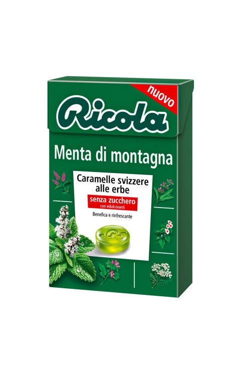 RICOLA Menta Montagna S/Z 50g