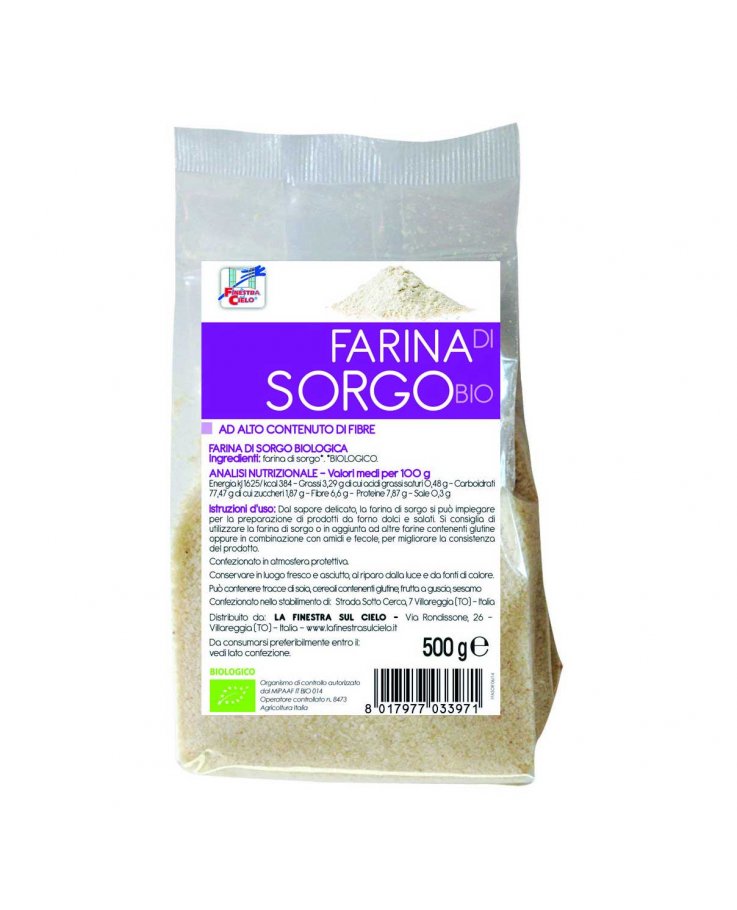Farina Di Sorgo Bio 500G: acquista online in offerta Farina Di Sorgo Bio  500G