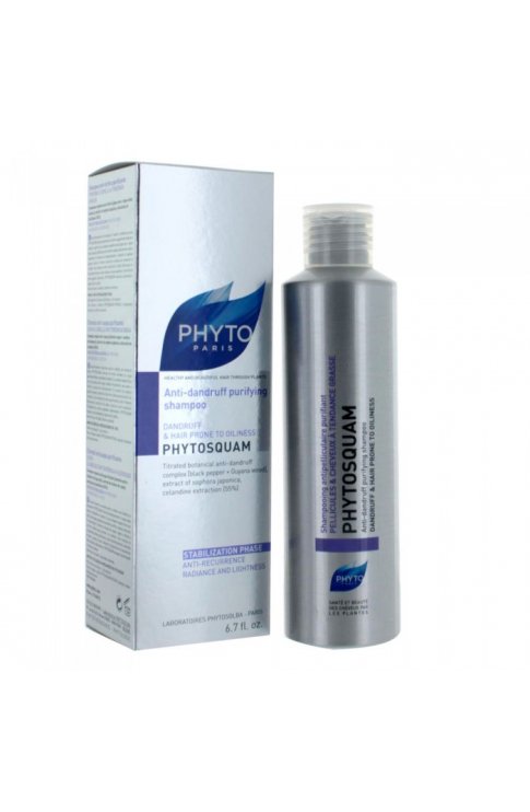 PHYTOSQUAM Shampoo Anti Forfora Purificante 200 ml
