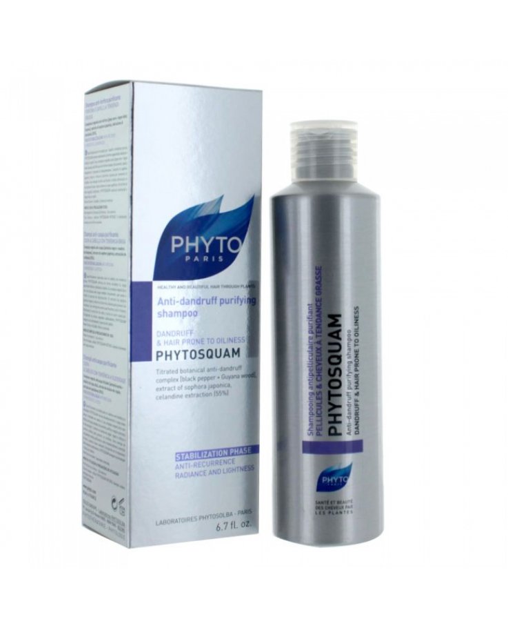 PHYTOSQUAM Shampoo Anti Forfora Purificante 200 ml