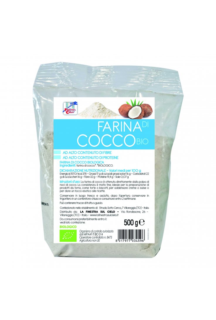 Farina Di Cocco 500G: acquista online in offerta Farina Di Cocco 500G